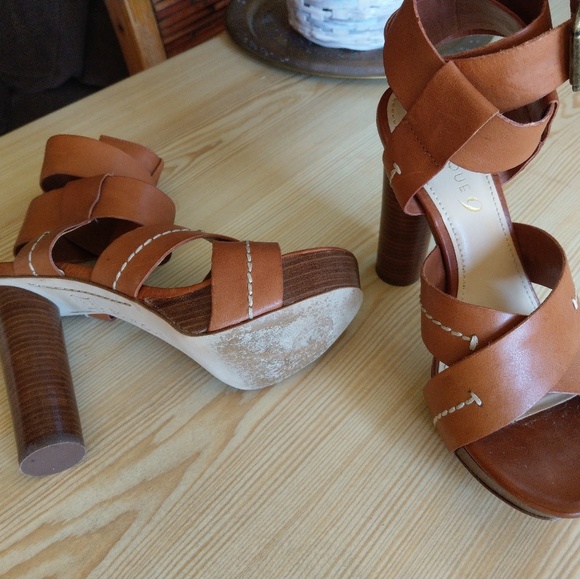 Nine West Leather Sandal (6 1/2) - Picture 4 of 4